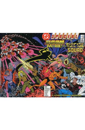 Doom Patrol and Suicide Squad Special 1 published by DC with cover art by Erik Larsen
