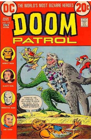 Doom Patrol (1st Series) 123 published by DC with cover art by Bob Brown