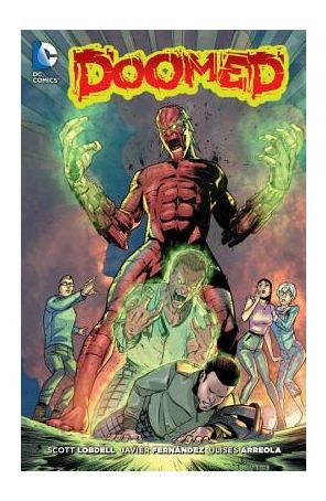 Doomed (2nd Series) TPB 1 published by DC with cover art by Javi Fernandez