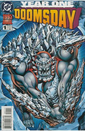 Doomsday Annual 1 published by DC with cover art by Dan Jurgens