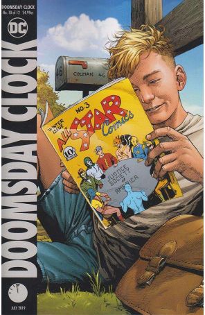 Doomsday Clock 10A published by DC with cover art by Gary Frank