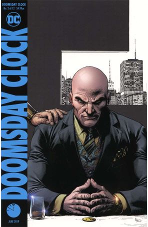 Doomsday Clock 2 (4th) published by DC with cover art by Gary Frank