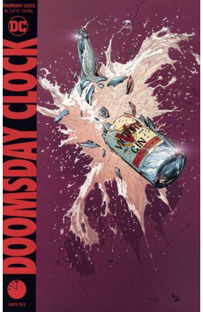 Doomsday Clock 3 published by DC with cover art by Gary Frank