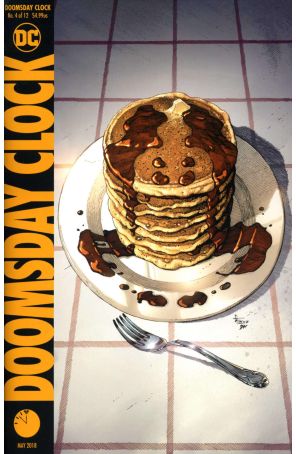 Doomsday Clock 4 published by DC with cover art by Gary Frank