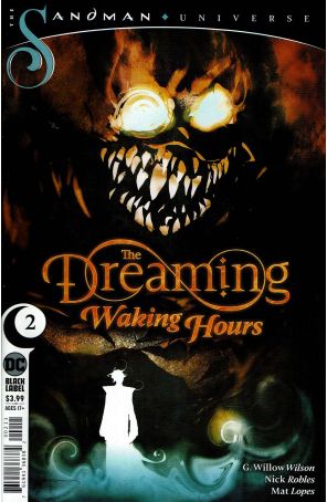 Dreaming: Waking Hours 2 published by DC with cover art by Bill Sienkiewicz