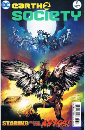 Earth 2: Society 13 published by DC with cover art by Matthew Clark