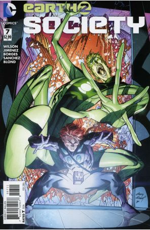 Earth 2: Society 7 published by DC with cover art by Andy Kubert
