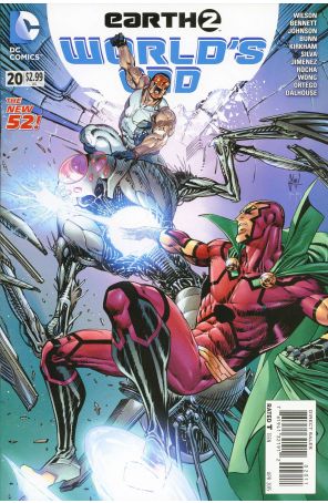 Earth 2: World's End 20 published by DC with cover art by Ivan Reis