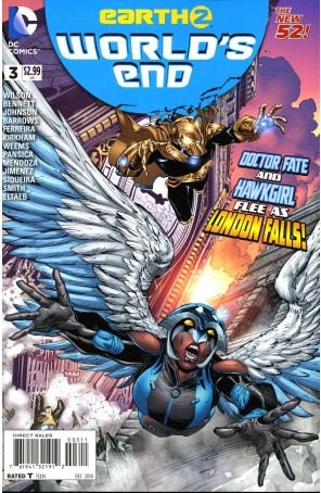 Earth 2: World's End 3 published by DC with cover art by Ardian Syaf