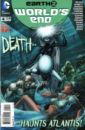 Earth 2: World's End 4 published by DC with cover art by Ardian Syaf