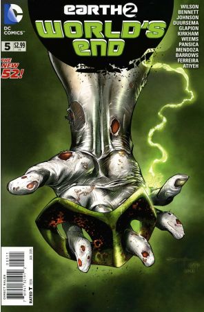 Earth 2: World's End 5 published by DC with cover art by Ardian Syaf