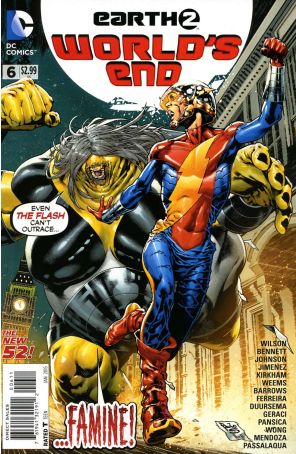 Earth 2: World's End 6 published by DC with cover art by Paulo Siqueira