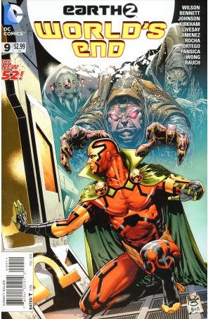 Earth 2: World's End 9 published by DC with cover art by Paulo Siqueira