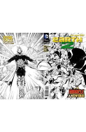 Earth 2 11A published by DC with cover art by Trevor Scott