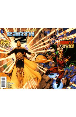 Earth 2 11 published by DC with cover art by Trevor Scott