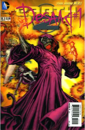 Earth 2 15.1 published by DC with cover art by Ken Lashley