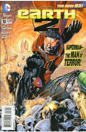 Earth 2 18 published by DC with cover art by Ethan Van Sciver