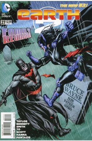 Earth 2 27 published by DC with cover art by Gary Frank
