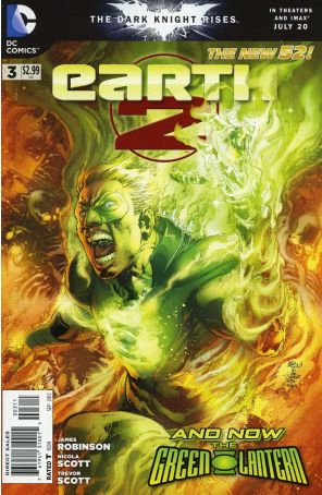 Earth 2 3 published by DC with cover art by Ivan Reis