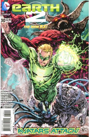 Earth 2 30 published by DC with cover art by Ken Lashley