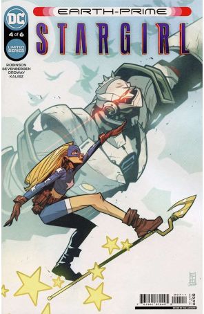Earth-Prime: Stargirl 4 published by DC with cover art by Kim Jacinto