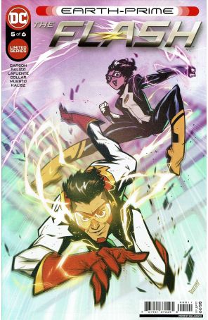 Earth-Prime: The Flash 5 published by DC with cover art by Kim Jacinto