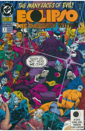 Eclipso: The Darkness Within 2 published by DC with cover art by Bart Sears