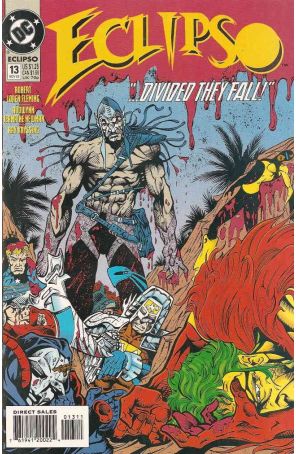 Eclipso 13 published by DC with cover art by Audwynn Jermaine Newman