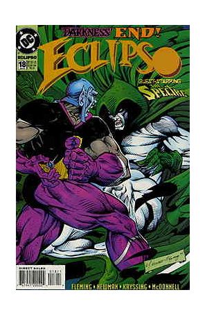 Eclipso 18 published by DC with cover art by Audwynn Jermaine Newman