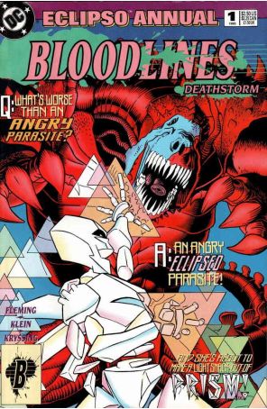 Eclipso Annual 1 published by DC with cover art by David G. Klein