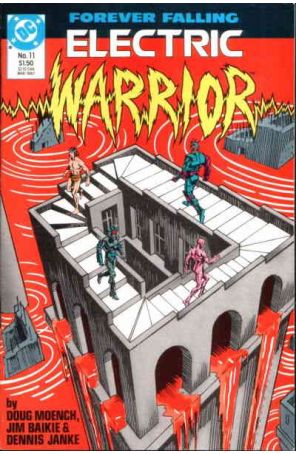 Electric Warrior 11 published by DC with cover art by Jim Baikie