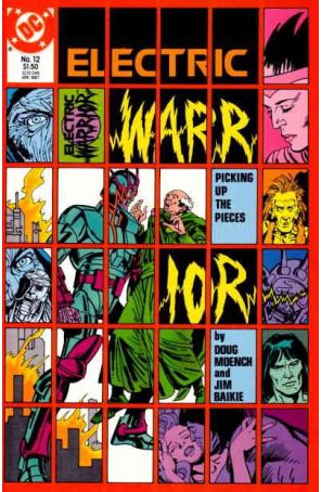 Electric Warrior 12 published by DC with cover art by Jim Baikie