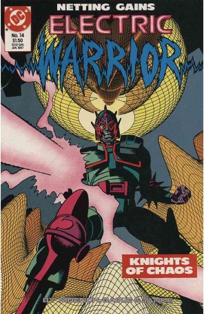 Electric Warrior 14 published by DC with cover art by Jim Baikie