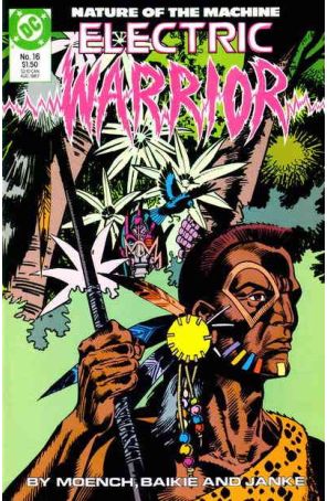 Electric Warrior 16 published by DC with cover art by Jim Baikie