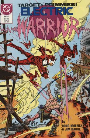Electric Warrior 4 published by DC with cover art by Jim Baikie
