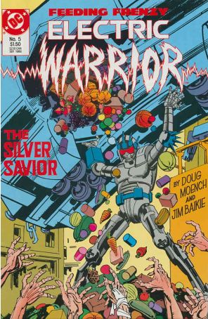 Electric Warrior 5 published by DC with cover art by Jim Baikie