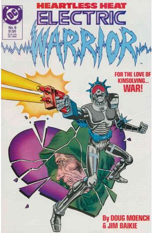 Electric Warrior 6 published by DC with cover art by Jim Baikie
