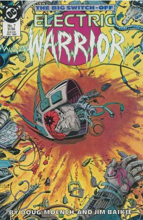 Electric Warrior 7 published by DC with cover art by Karl Kesel