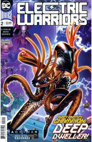 Electric Warriors 2 published by DC with cover art by Travel Foreman