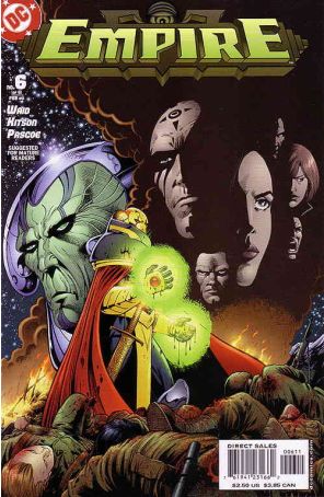 Empire (DC) 6 published by DC with cover art by Barry Kitson