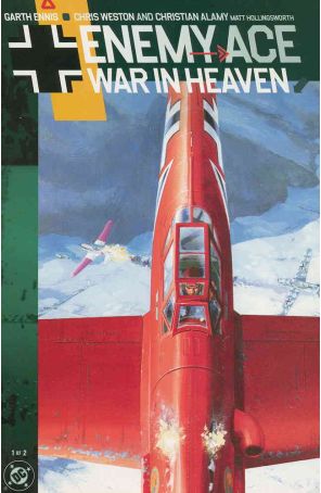Enemy Ace: War in Heaven 1 published by DC with cover art by Christian Alamy