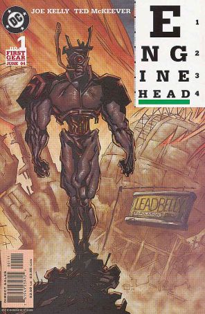 Enginehead 1 published by DC with cover art by Ted McKeever
