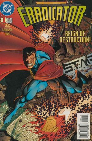 Eradicator 1 published by DC with cover art by Roger Robinson