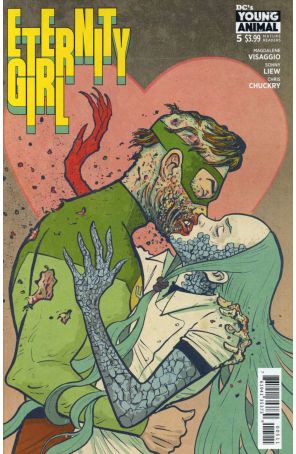 Eternity Girl 5 published by DC with cover art by Sonny Liew
