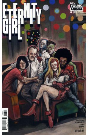 Eternity Girl 6 published by DC with cover art by Sonny Liew