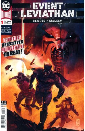 Event Leviathan 1 published by DC with cover art by Alex Maleev