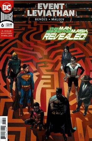 Event Leviathan 6 published by DC with cover art by Alex Maleev