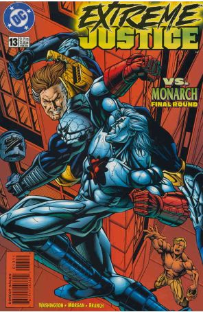 Extreme Justice 13 published by DC with cover art by Chris Batista