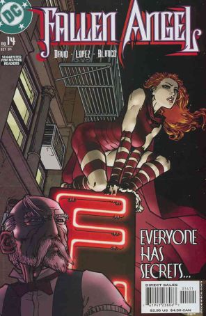 Fallen Angel 14 published by DC with cover art by Philip Bond