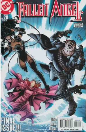 Fallen Angel 20 published by DC with cover art by George Pérez